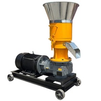 Nouvelle machine à granulés d'aliments pour animaux, granulateur de sciure de bois et de paille, petite et moyenne taille