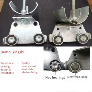 क्रेन ट्रॉली बिजली आपूर्ति गोल फ्लैट केबल समायोज्य निलंबन ट्रॉली - Product Image 2