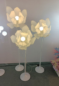 Yeni çin tarzı lotus yol aydınlatması süsler düğün sahne düzeni sahne arka plan demir sahne ışıkları - Product Image 4