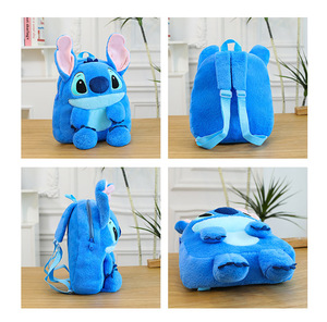 Mochila de peluche Stitch de 30 cm, nueva, bonita, para niños, mochila escolar de peluche, venta al por mayor - Product Image 6