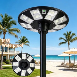 Nuevo estilo UFO LED Luz de calle con energía solar Gran angular Luces de calle solares al aire libre para Road Yard <span class=keywords><strong>Piazza</strong></span> - Product Image 1