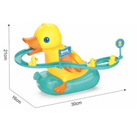 Mini canard monte-escalier, jouet à roulettes, piste électrique, jouet de montagnes russes DIY, boîte de couleur, jouets en plastique pour enfants, unisexe, ABS