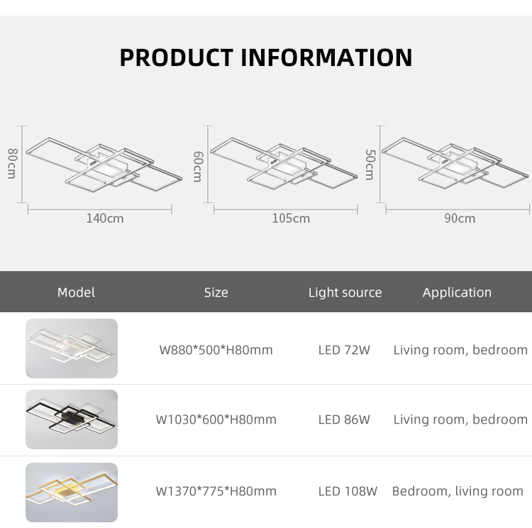Minimalist Living Room ALuminum PC Ceiling Flush Mount Modern Led Ceiling Lamp