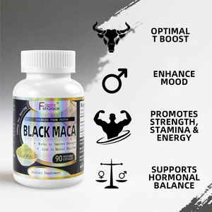 Suplemento de Raíz de Maca Negra con Logotipo Personalizado para Hombres, Mejora la Energía, Maca Negra 90, Cápsulas para la Vitalidad Masculina, Pastillas para Agrandar el Pene - Product Image 3