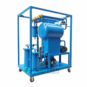Máquina de purificación de aceite dieléctrica planta de purificación de transformador de una sola etapa