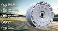 HZH Vente Chaude Jantes en Alliage Forgé Personnalisées 20-22 Pouces pour AITO M7/M8/M9 & Luxeed R7/S7/Ma/S800 Légères Haute Performance 5x120