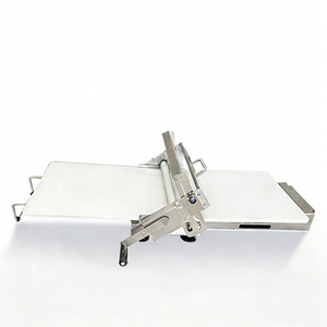 Pressa per Pasta Sfoglia a Doppia Faccia/Rullo Manuale Resistente per Impasto, Adatto per Panificazione e <span class=keywords><strong>Pasticceria</strong></span>, Pressa per Impasto Croissant - Product Image 1