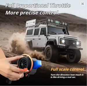 รถบังคับวิทยุ SJY-N111C 1:18 แลนด์โรเวอร์ ดีเฟนเดอร์ ขับเคลื่อน 4 ล้อ สำหรับปีนป่ายและวิ่งออฟโรด ความเร็ว 3 กม./ชม. รถจำลองแบบเต็มสเกล ของเล่นสะสมและของขวัญ - Product Image 3