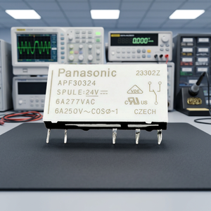 APF30324 NAiS SPDT General Purpose <b>Relays</b> 6A 250VAC SPDT GOLD PLATE PCB General Purpose PCB Pin <b>Relay</b> for Control Circuits - Product Image 2
