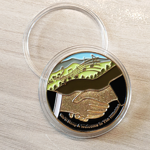 Nhà Sản Xuất Tùy Chỉnh Đồng Cổ Mạ 2D & 3D Kim Loại Thách Thức Đồng Tiền Kẽm Hợp Kim Với Lụa Màn Hình In Ấn - Product Image 5