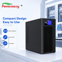 Onduleur en ligne 3 kVA 2,7 kW monophasé à double conversion, onde sinusoïdale pure, batterie intégrée pour la salle serveur et la sauvegarde des appareils réseau