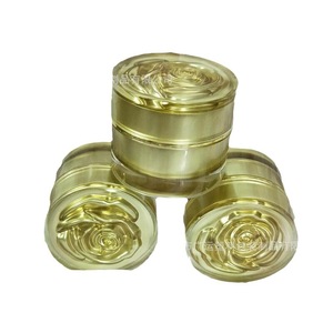 Tarro de crema acrílico cilíndrico con tapa de rosca de 1230g, envase cosmético para crema facial, botella recargable al por mayor - Product Image 2