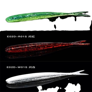 Señuelo de Pesca Suave LUTAC Slow Sinking Killer Whale, 75mm 2.0g, 10 Piezas, Cebo Artificial para Agua Dulce y Salada, Venta al por Mayor Personalizada OEM - Product Image 2
