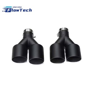 ปลายท่อไอเสียรถยนต์สแตนเลสแบบตาข่าย/แบบเจาะรู สำหรับตกแต่งรถยนต์ - Product Image 6