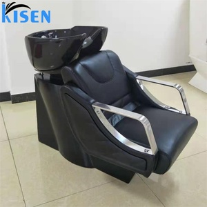 Sillón de Lavado de Cabello KISEN, Unidad de Lavado con Sillón Reclinable para Salón de Belleza, Mueble para Peluquería en Venta - Product Image 2