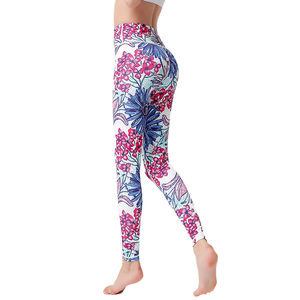Leggings Deportivos de Cintura Alta Súper Suaves para Yoga, para Mujeres y Niñas, con Logotipo Personalizado, Impresión Digital, Transpirables, Antibacterianos y Resistentes a Desgarros - Product Image 1
