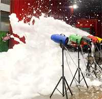 Petite machine à mousse, machine à bulles de mousse, adaptée aux fêtes et à diverses occasions événementielles