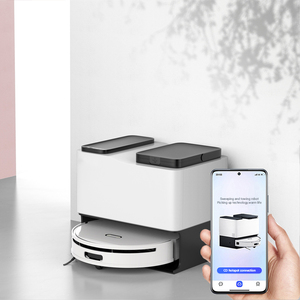 Tự động thông minh sàn làm sạch chân không quét lau <span class=keywords><strong>Robot</strong></span> Máy hút bụi ướt và cho nhà với tự làm sạch Thùng rác - Product Image 1