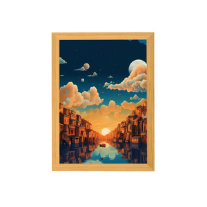 Venise <span class=keywords><strong>Monde</strong></span> Parfait Logo Personnalisable Art <span class=keywords><strong>Déco</strong></span> LED Lampe en Bois pour Salon Décor et Home Art Anniversaire Célébration - Product Image 1