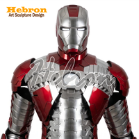 Kostum Cosplay Karakter Film Iron Man Mk5 Eva yang Dapat Disesuaikan, Koleksi Pribadi, Armor yang Dapat Dipakai, Kostum Anime