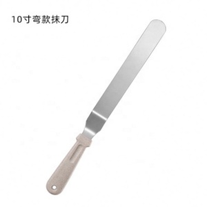 Spatule de <span class=keywords><strong>paille</strong></span> de blé et beurre, vente directe d'usine, spatule en acier inoxydable, outil de cuisson et de fabrication de gâteaux, livraison directe - Product Image 5