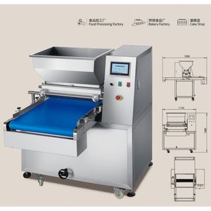 Machine à garnir les gâteaux mochi à haute efficacité, équipement de garnissage de pâtisserie, utilisation industrielle en boulangerie - Product Image 1