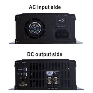 Convertidor de energía Mean Well NPP-450-12 de 450W y 12V CC para carga de baterías - Product Image 1