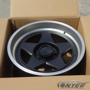 Fonyee สำหรับ Black RHINO 4x4 Off Road 17 <span class=keywords><strong>18</strong></span>นิ้ว9 J 6X139.7 CB 110.1จานลึกเว้า5พูด6หลุมล้อรถยนต์ขอบ - Product Image 4