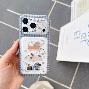 เคสโทรศัพท์ลายโบว์สุนัขแบบ DIY IMD สำหรับ iPhone 18 17 16 15 Pro Max ลายผีเสื้อ น่ารัก ลายดอกไม้ โปร่งใส ลายการ์ตูน - Product Image 4