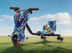 <span class=keywords><strong>Triciclo</strong></span> Eléctrico <span class=keywords><strong>para</strong></span> Adultos, Extensible, de Largo Alcance, con Deslizamiento Trasero, Go Kart, Scooter Autoequilibrado - Product Image 6