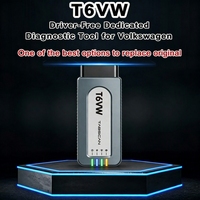 TabScan T6VW, Software VAG, Disco Duro, DoIP, CAN FD para VW, Audi, Skoda, Seat, ODIS, ODIS E Engineer, No Incluye Adaptador de Diagnóstico