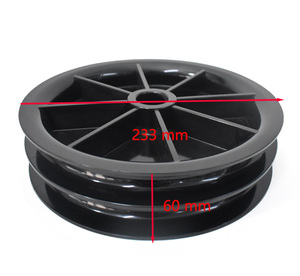 Polea de <span class=keywords><strong>Nylon</strong></span> para Mástil, Tamaño 30*233*60, Número de Pieza G160-8000, Polea para Tubería de Aceite de Montacargas - Product Image 2