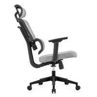 Chaise de bureau ergonomique moderne de qualité supérieure à dossier haut en maille pour le bureau et la maison, vente en gros par fabricant OEM