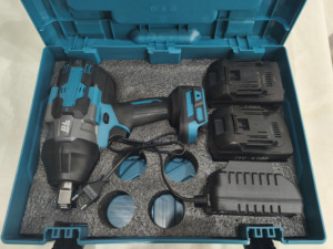 Llave <span class=keywords><strong>de</strong></span> <span class=keywords><strong>Impacto</strong></span> Inalámbrica <span class=keywords><strong>de</strong></span> Alta Potencia 2000Nm, Llave <span class=keywords><strong>de</strong></span> <span class=keywords><strong>Impacto</strong></span> Eléctrica con Accionamiento Cuadrado <span class=keywords><strong>de</strong></span> 1/2 Pulgada, Llave Eléctrica <span class=keywords><strong>de</strong></span> 21V - Product Image 6