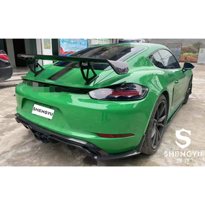 Parachoques de Coche a Buen <span class=keywords><strong>Precio</strong></span> para <span class=keywords><strong>Porsche</strong></span> 718 <span class=keywords><strong>Cayman</strong></span> GT4, Alerón de Fibra de Carbono para <span class=keywords><strong>Porsche</strong></span> 718 <span class=keywords><strong>Cayman</strong></span> - Product Image 3