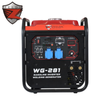 Zelda 110V Benzin-Generator 5kW Seilzugstart 280A Schweißgenerator Benzinmotor
