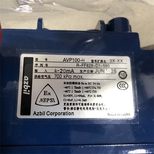 ตัวควบคุมตำแหน่งวาล์ว Azbil Avp100 H 3x X แบบโลหะ สำหรับอุตสาหกรรม ทนทาน ควบคุมการไหล - Product Image 4