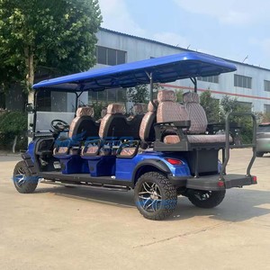 Carrito de Golf Eléctrico de 4 Ruedas y 8 Plazas para Ocio, Modelo 2025, Popular y Económico para Turismo - Product Image 6