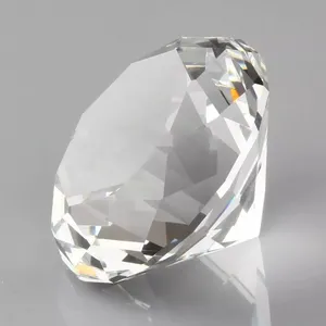 水晶钻石镇纸珠宝婚礼装饰品中心家居装饰