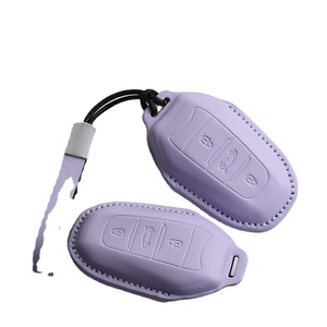 Coque de protection pour clé de voiture <span class=keywords><strong>Peugeot</strong></span> 508l 408 <span class=keywords><strong>5008</strong></span> 408x 4008, durable, anti-rayures, accessoires décoratifs - Product Image 1