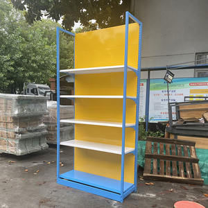 Fábrica de tamaño personalizado color de alta resistencia al por menor estantería de pared góndola estante de exhibición al por menor estantes de exhibición para tienda de comestibles - Product Image 2