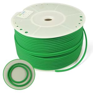 Sabuk Konveyor O-Drive KECE Baru, Tahan Lama, Kecepatan Dapat Diatur, Permukaan Kasar, Sabuk Nilon Anti Selip Bundar <span class=keywords><strong>10MM</strong></span> untuk Manufaktur - Product Image 3