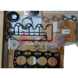 For ISUZU 4LE2 engine overhaul rebuild kit valve guide overhaul gasket kit + oil pump