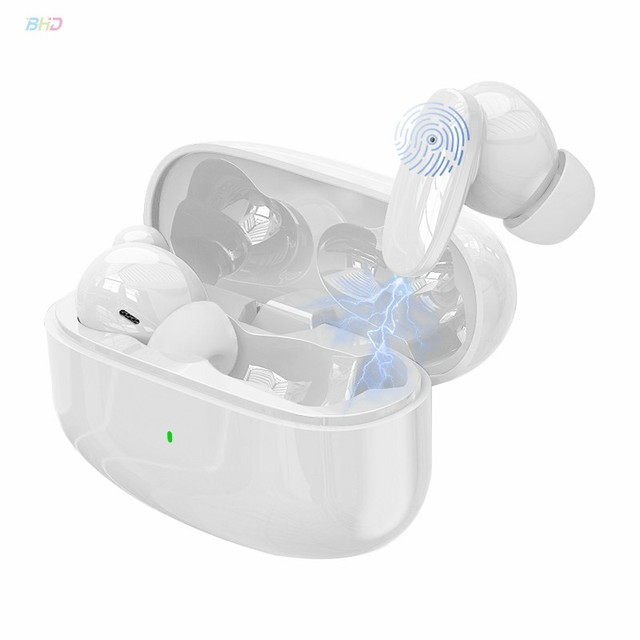 Long Battery S99 TWS Earbuds 50mAh+500mAh Fast Charge ANC Noise Cancelling IPX4 Waterproof for OEM Logo Gift Semi-in-ear