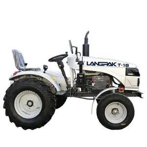 Langpak ekipmanları tarım çiftlik kemer sürücü maç Garden bahçe küçük traktörler ön yükleyici tarım 2Wd çiftlik traktörü satış