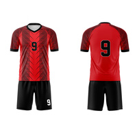 Maillot de football rétro unisexe personnalisé à rayures pour t-shirt à manches courtes, respirant, séchage rapide, évacuation de l'humidité, 100% polyester