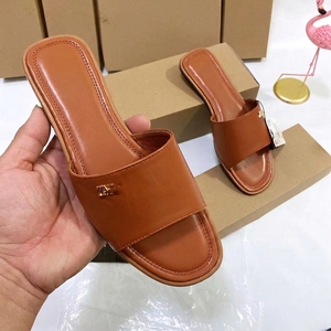 Sommer Neue Flache Slide-Sandalen mit Offener Spitze, Einfaches Design, Leichte Slide-Pantoffeln für Damen - Product Image 3