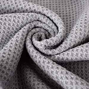 Toalla de Microfibra Ecológica de Alta Absorción para Auto, con Patrón de Piña, Tejido Waffle Anti-Rayones, para Limpieza de Vidrios - Product Image 5