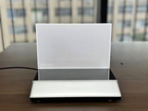 RINA Tech – Présentoir en acrylique LED en gros pour usine, support d'affichage pour casque Bluetooth en acrylique, table d'exposition personnalisable - Product Image 6