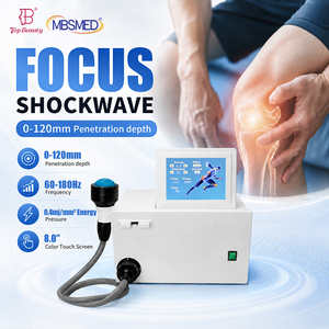 Dispositivo Profesional de Fisioterapia con Ondas de Choque Deepwave, 0.4mj/mm² de Energía, Máquina de Terapia de Ondas de Choque Enfocadas para Tratamiento Profundo de 12cm - Product Image 1